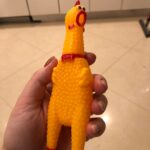 Squeaky Chicken Chew Toy For Dogs